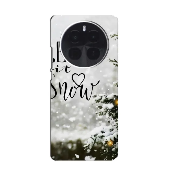Чохол з принтом «Let it snow» для OPPO Find X8 Pro