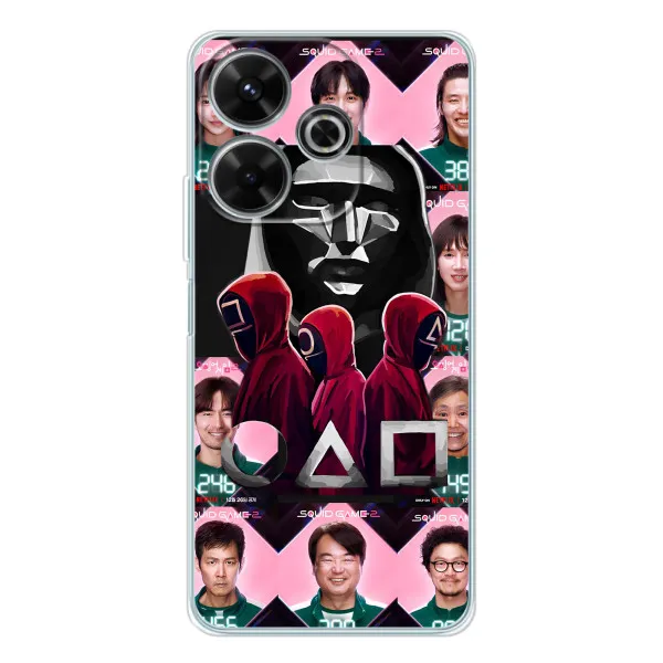 Чехол с принтом «Участники Игра кальмара» для OPPO K13 Turbo