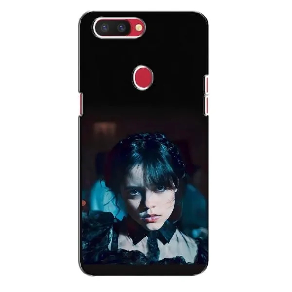 Чехол с принтом «взгляд Уэнздей» для OPPO R11s