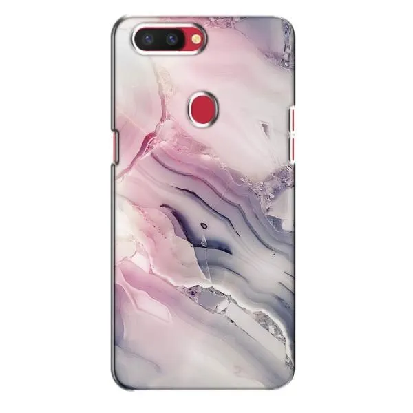Чехол с принтом «Пурпурный Мрамор» для OPPO R11s