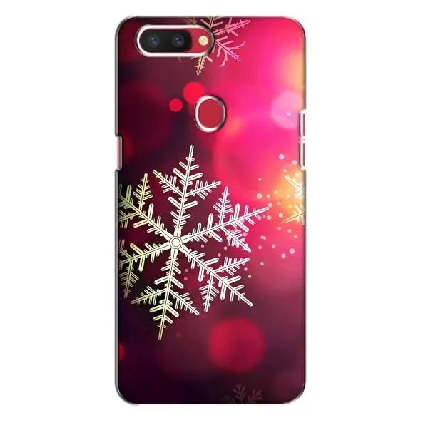 Чехол с принтом «Снежинка» для OPPO R11s