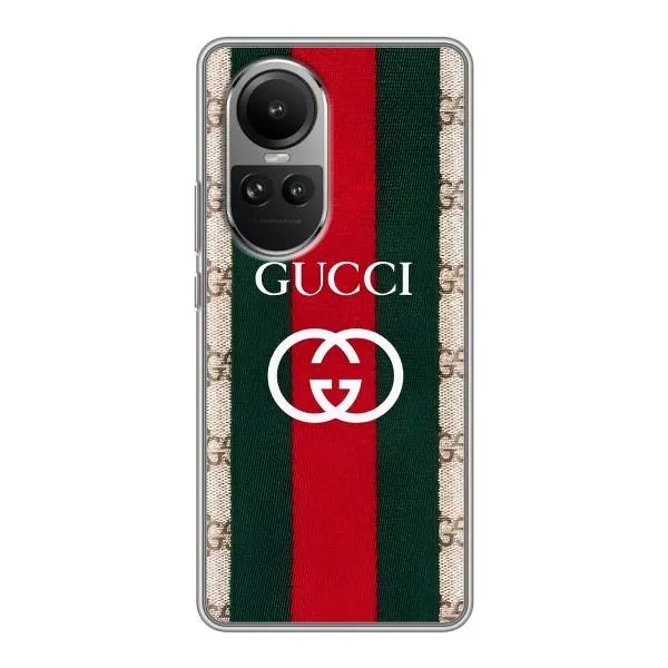 Чехол с принтом «Gucci дизайн» для OPPO Reno 10 Pro