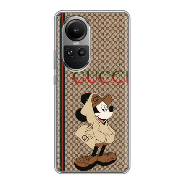 Чехол с принтом «Mickey GUCCI» для OPPO Reno 10 Pro