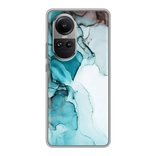 Чехол с принтом «Бирюзовый мрамор» для OPPO Reno 10 Pro Чехол с принтом «Бирюзовый мрамор» для OPPO Reno 10 Pro