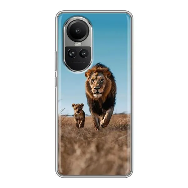 Чохол з принтом «Мусафа та Сімба» для OPPO Reno 10 Pro