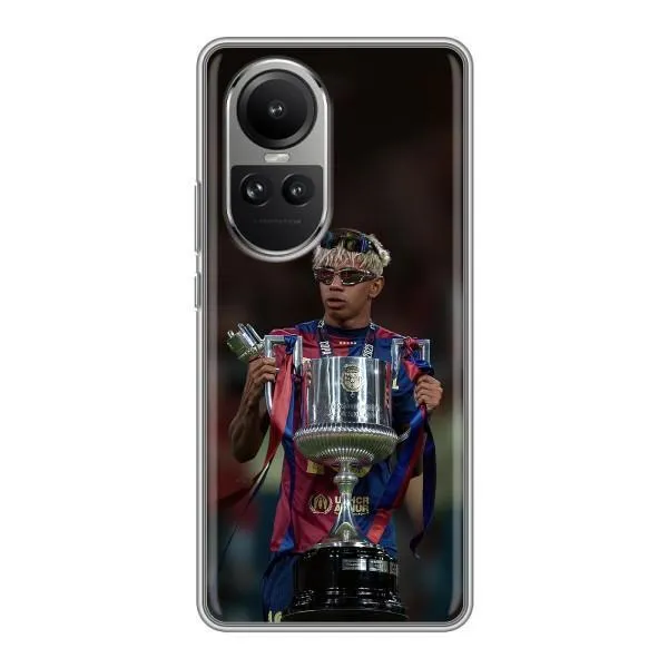 Чехол с принтом «Ямаль с кубком» для OPPO Reno 10 Pro