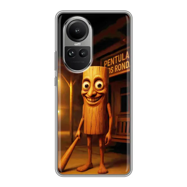 Чехол с принтом «Тунг тунг сахур» для OPPO Reno 10 Pro Чехол с принтом «Тунг тунг сахур» для OPPO Reno 10 Pro