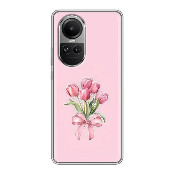Чехол с принтом «Букет цветов» для OPPO Reno 10 Pro