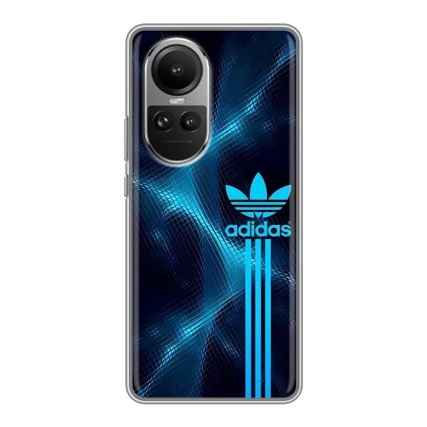 Чехол с принтом «Синий Адидас» для OPPO Reno 10