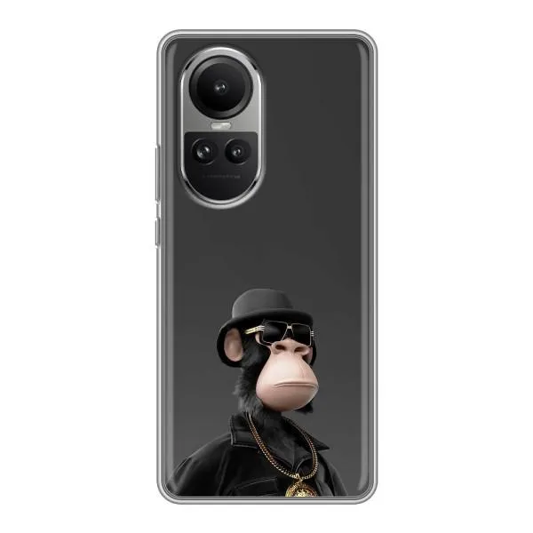 Чехол с принтом «Обезьяна NFT» для OPPO Reno 10