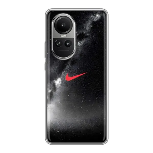 Чехол с принтом «Найк красный» для OPPO Reno 10
