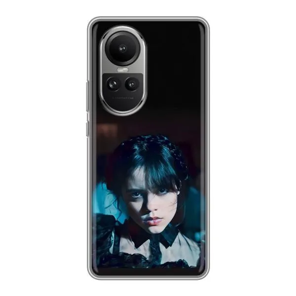 Чехол с принтом «взгляд Уэнздей» для OPPO Reno 10 Чехол с принтом «взгляд Уэнздей» для OPPO Reno 10