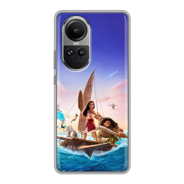 Чохол з принтом «Команда Ваяна Мауї» для OPPO Reno 10