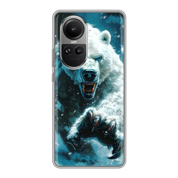 Чехол с принтом «Полярный медведь» для OPPO Reno 10 Чехол с принтом «Полярный медведь» для OPPO Reno 10