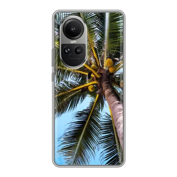 Чехол с принтом «Пальма» для OPPO Reno 10