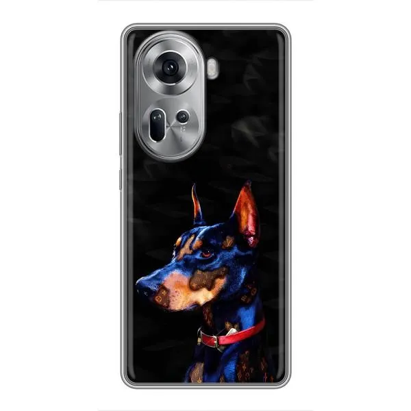 Чехол с принтом «Собака» для OPPO Reno 11 5G