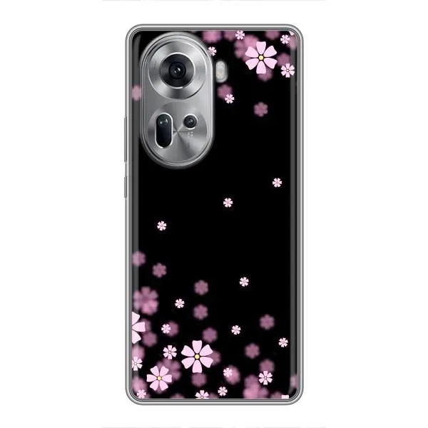 Чехол с принтом «Цветочки маленькие» для OPPO Reno 11 5G
