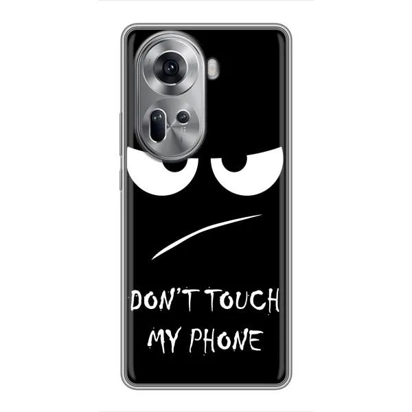 Чехол с принтом «Dont Touch» для OPPO Reno 11 5G