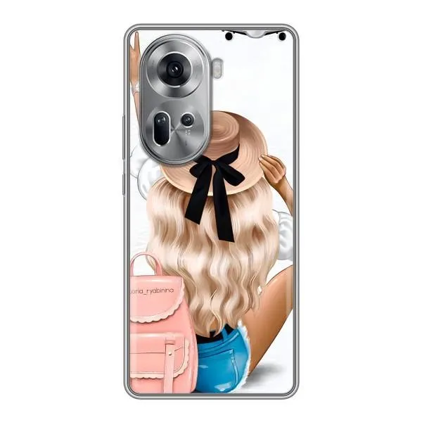 Чехол с принтом «Путешествие» для OPPO Reno 11 5G
