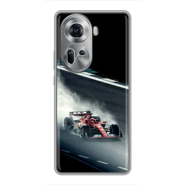 Чехол с принтом «Болид гоночный» для OPPO Reno 11 5G