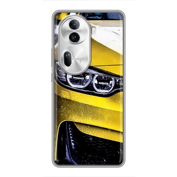 Чехол с принтом «Желтая машина» для OPPO Reno 11 Pro 5G