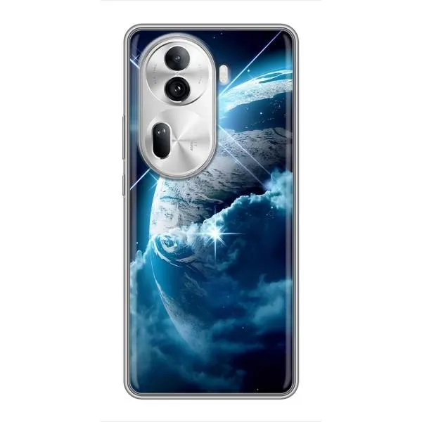 Чехол с принтом «Земля с космоса» для OPPO Reno 11 Pro 5G