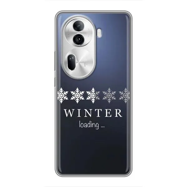 Чохол з принтом «Winter loading» для OPPO Reno 11 Pro 5G