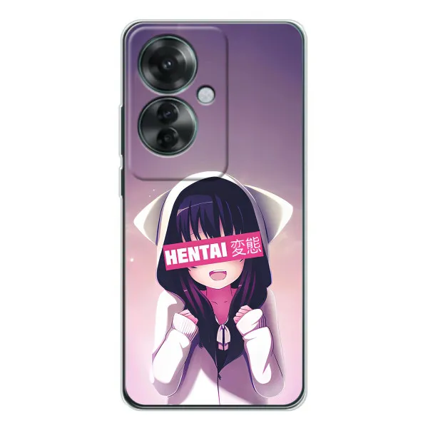 Чехол с принтом «Hentai chan» для OPPO Reno 11F