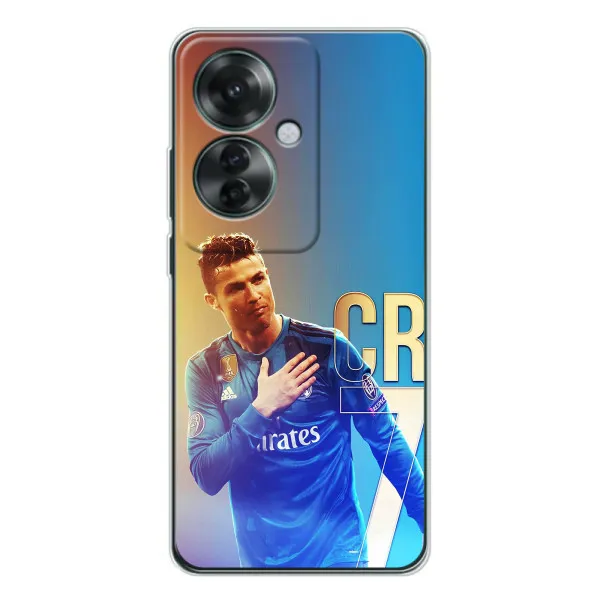 Чехол с принтом «CR7 Real» для OPPO Reno 11F