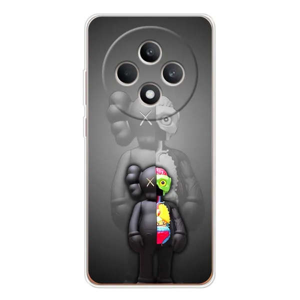 Чехол с принтом «Тело Bearbrick» для OPPO Reno 12 F