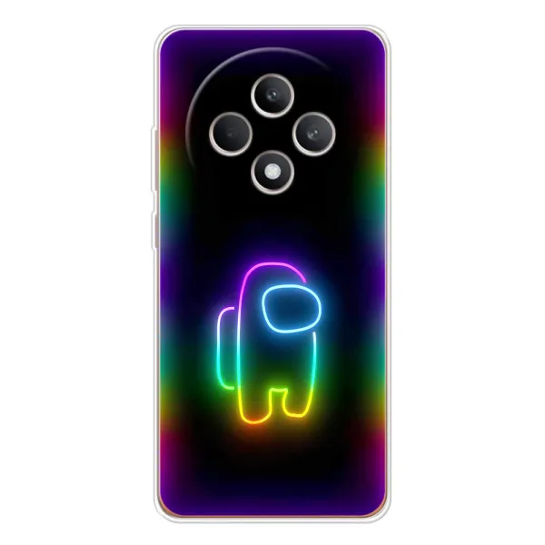 Чехол с принтом «Яркий скин» для OPPO Reno 12 F