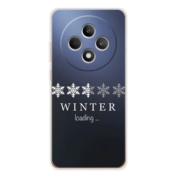 Чехол с принтом «Winter loading» для OPPO Reno 12 F