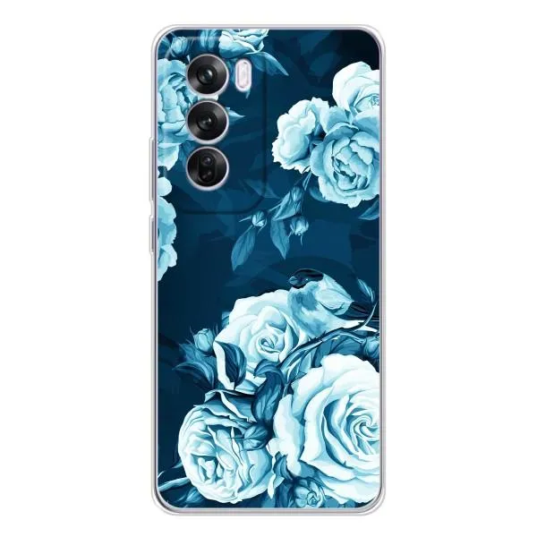 Чохол з принтом «Блактині бутони» для OPPO Reno 12 Pro