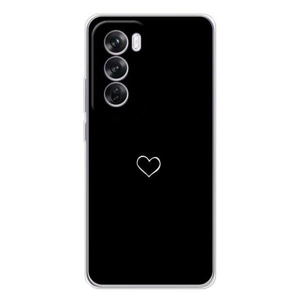 Чехол с принтом «Маленькое сердечко» для OPPO Reno 12 Pro