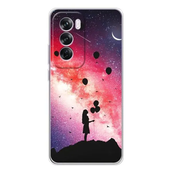 Чехол с принтом «С шариками» для OPPO Reno 12 Pro