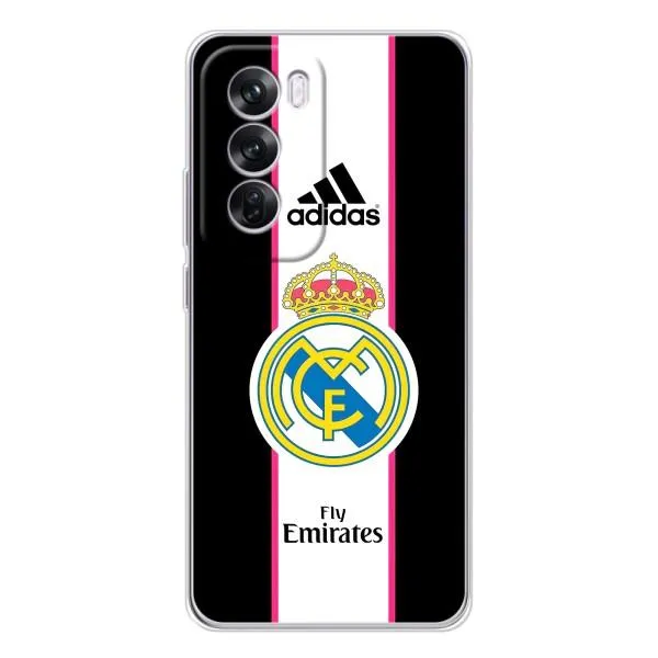 Чехол с принтом «Лого Real Madrid» для OPPO Reno 12 Pro