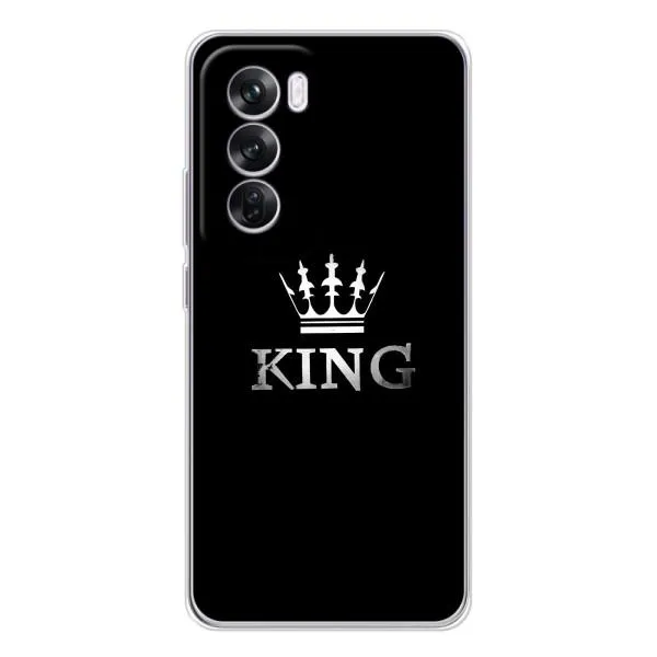 Чехол с принтом «KING» для OPPO Reno 12 Pro Чехол с принтом «KING» для OPPO Reno 12 Pro