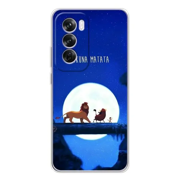 Чехол с принтом «Хакуна Матата» для OPPO Reno 12 Pro Чехол с принтом «Хакуна Матата» для OPPO Reno 12 Pro