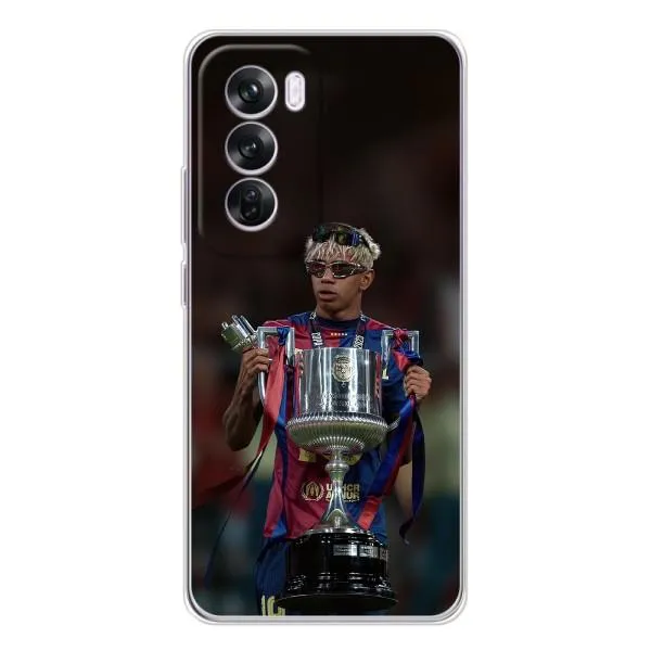 Чохол з принтом «Ямаль з кубком» для OPPO Reno 12 Pro Чохол з принтом «Ямаль з кубком» для OPPO Reno 12 Pro