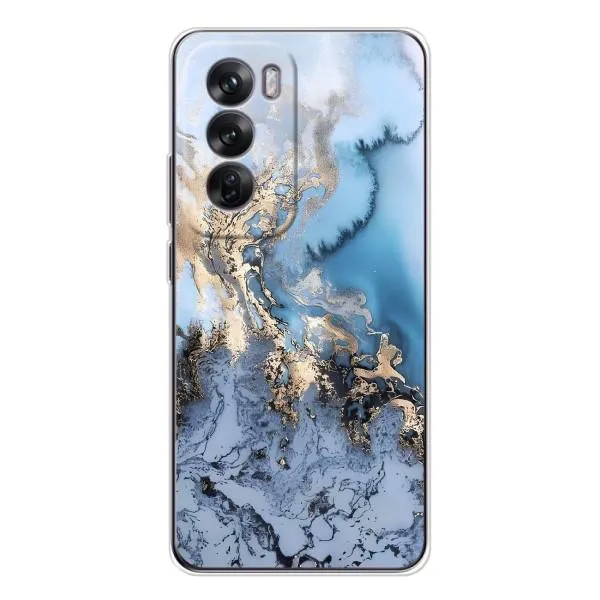 Чехол с принтом «Нежный мрамор» для OPPO Reno 12