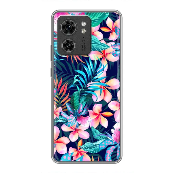Чехол с принтом «Красочные цветы» для OPPO Reno 13 5G