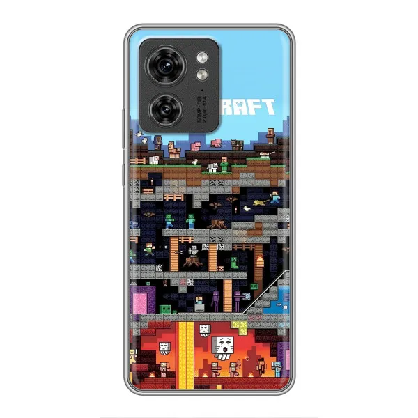 Чехол с принтом «фон Minecraft» для OPPO Reno 13 5G
