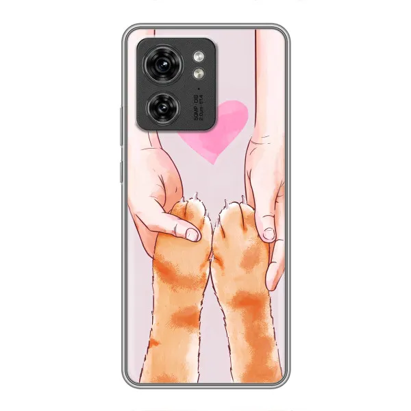 Чохол з принтом «Любовь до котиків» для OPPO Reno 13 5G