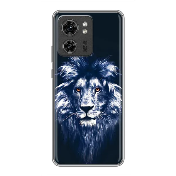Чехол с принтом «Синий Лев» для OPPO Reno 13 5G