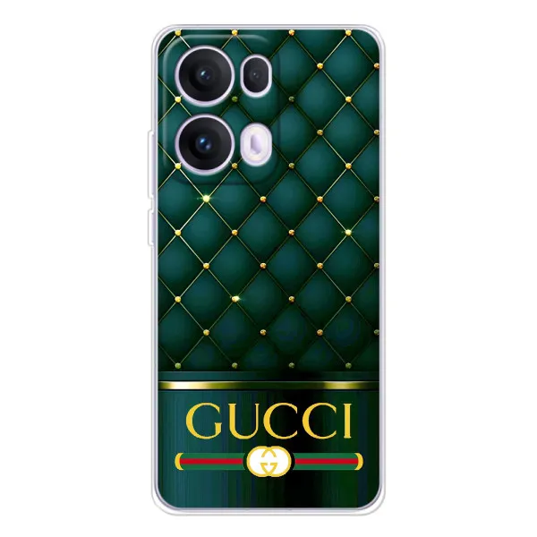 Чехол с принтом «Текстура Гуччи» для OPPO Reno 13 Pro 5G