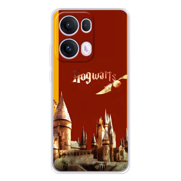 Чехол с принтом «Hogwarts» для OPPO Reno 13 Pro 5G