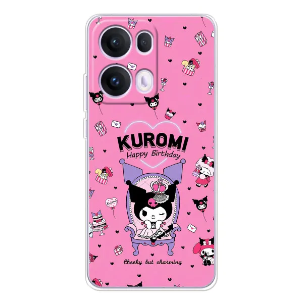 Чехол с принтом «KUROMI» для OPPO Reno 13 Pro 5G