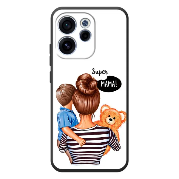 Чохол з принтом «Мама з синочком» для OPPO Reno 15 F Чохол з принтом «Мама з синочком» для OPPO Reno 15 F