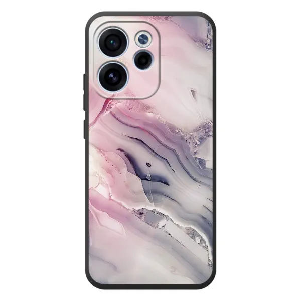 Чехол с принтом «Пурпурный Мрамор» для OPPO Reno 15 F