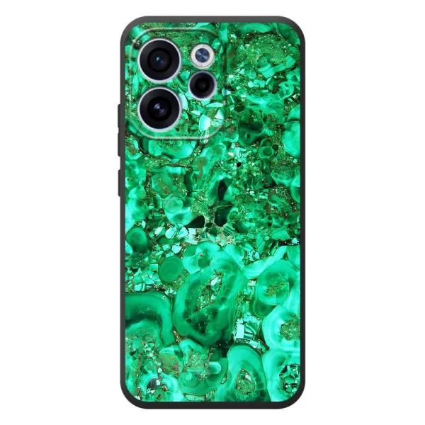 Чехол с принтом «Салатный Мрамор» для OPPO Reno 15 F